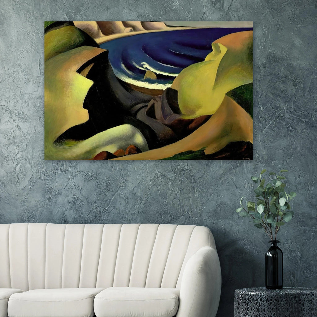 THE CLIFFS 1921 Poster | Thomas Hart Benton Poster | Thomas Hart Benton Store
