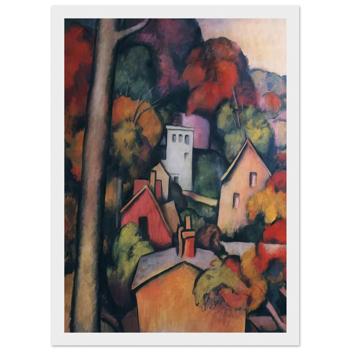 UPPER MANHATTAN Framed Poster | Thomas Hart Benton Framed Prints Wall Art | Thomas Hart Benton Store
