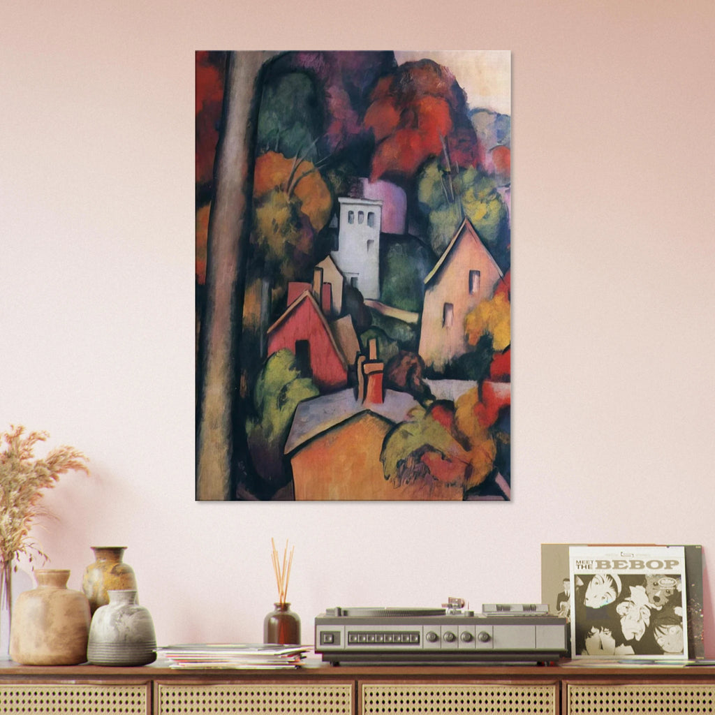 UPPER MANHATTAN Canvas | Thomas Hart Benton Canvas | Thomas Hart Benton Store