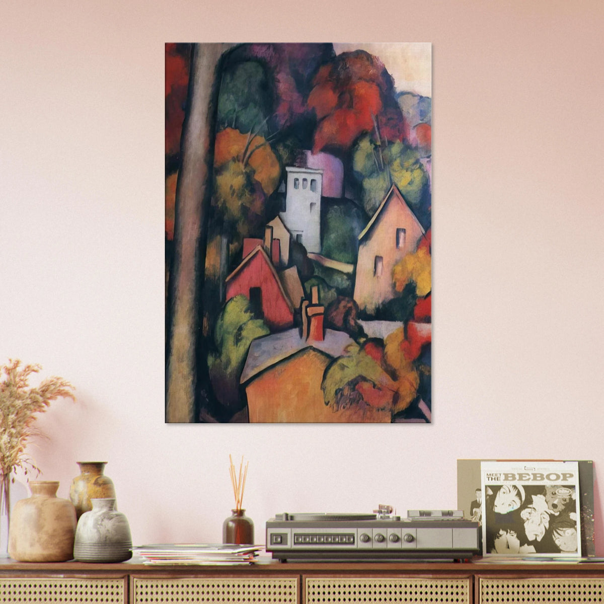 UPPER MANHATTAN Canvas | Thomas Hart Benton Canvas | Thomas Hart Benton Store