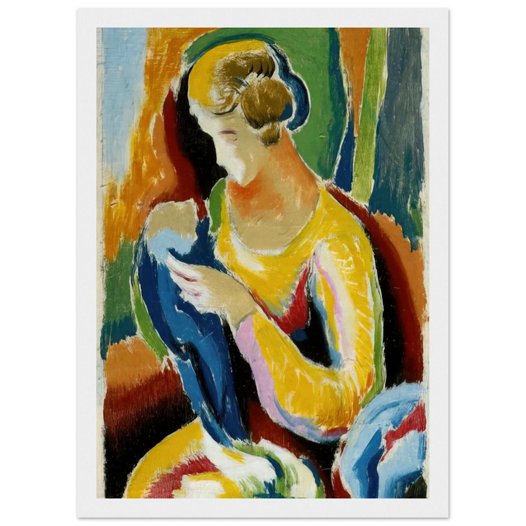 WOMAN 1920 Framed Poster | Thomas Hart Benton Framed Prints Wall Art | Thomas Hart Benton Store