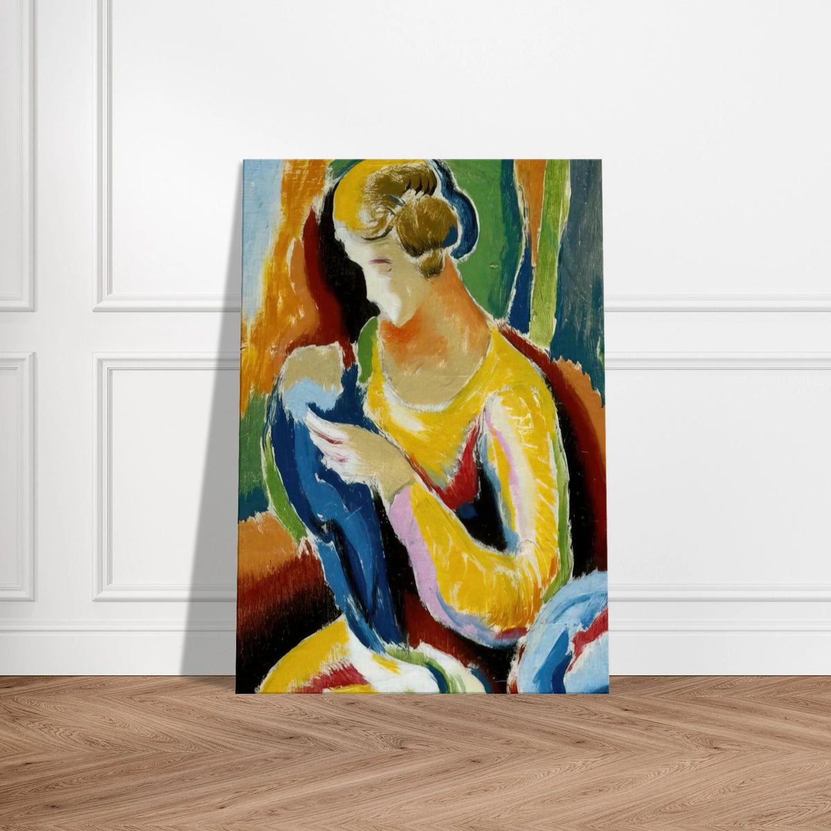 WOMAN 1920 Canvas | Thomas Hart Benton Canvas | Thomas Hart Benton Store