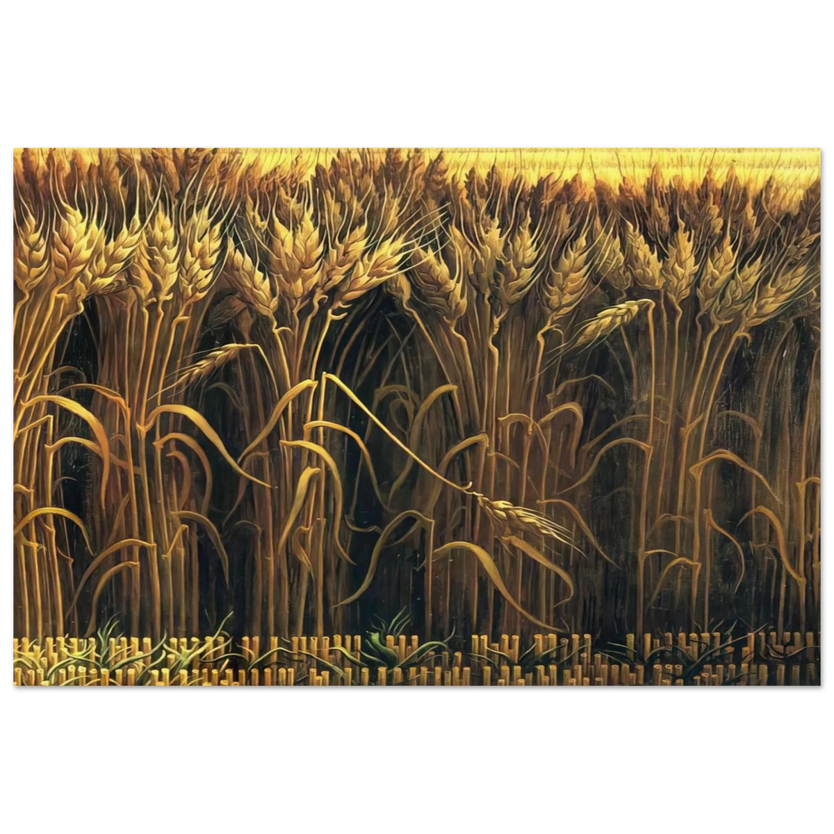 WHEAT Poster | Thomas Hart Benton Poster | Thomas Hart Benton Store