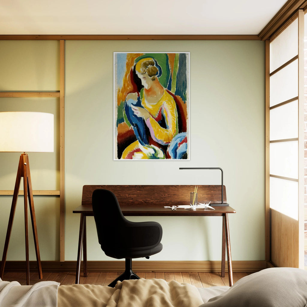 WOMAN 1920 Framed Poster | Thomas Hart Benton Framed Prints Wall Art | Thomas Hart Benton Store