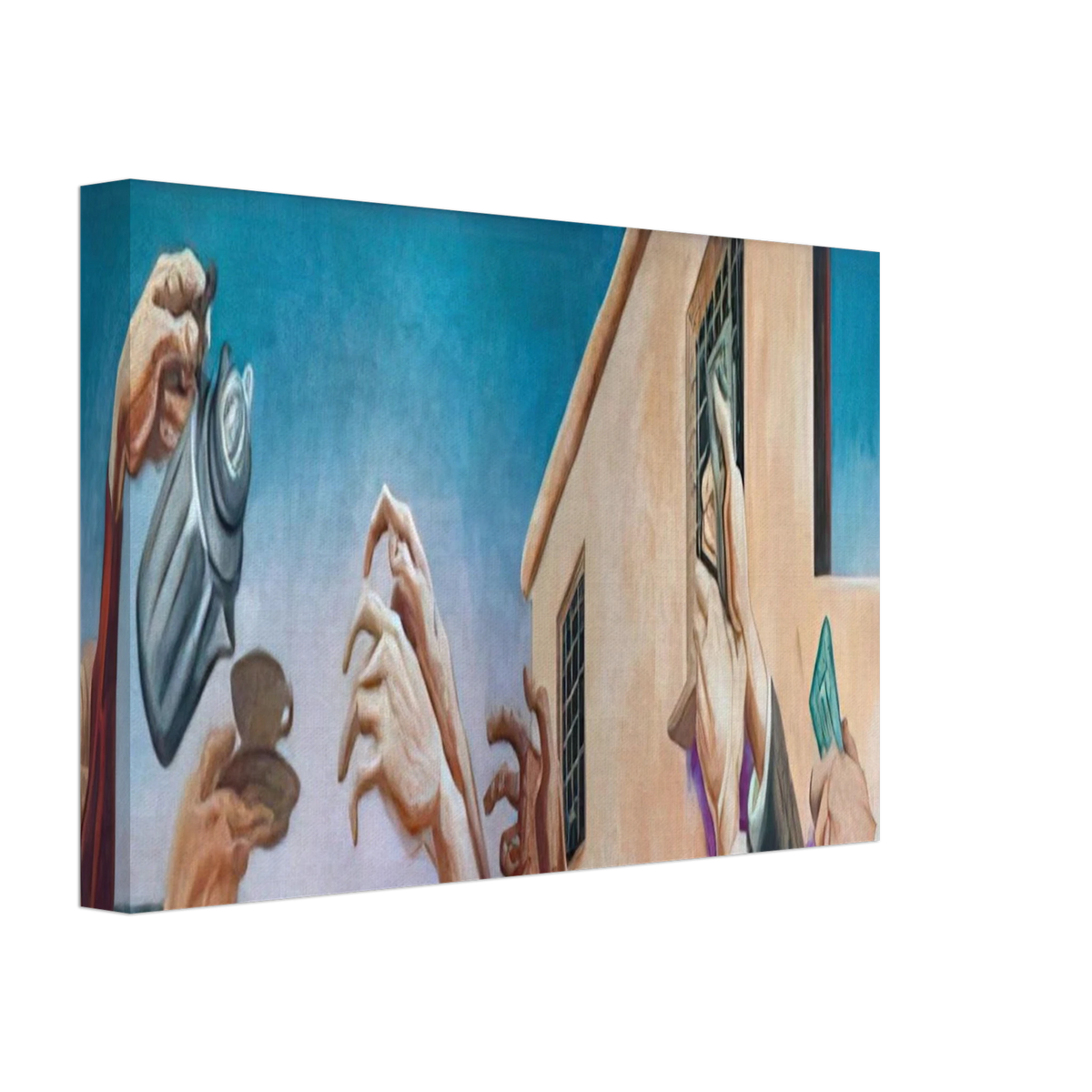 OUTREACHING HANDS 1931 Canvas | Thomas Hart Benton Canvas | Thomas Hart Benton Store