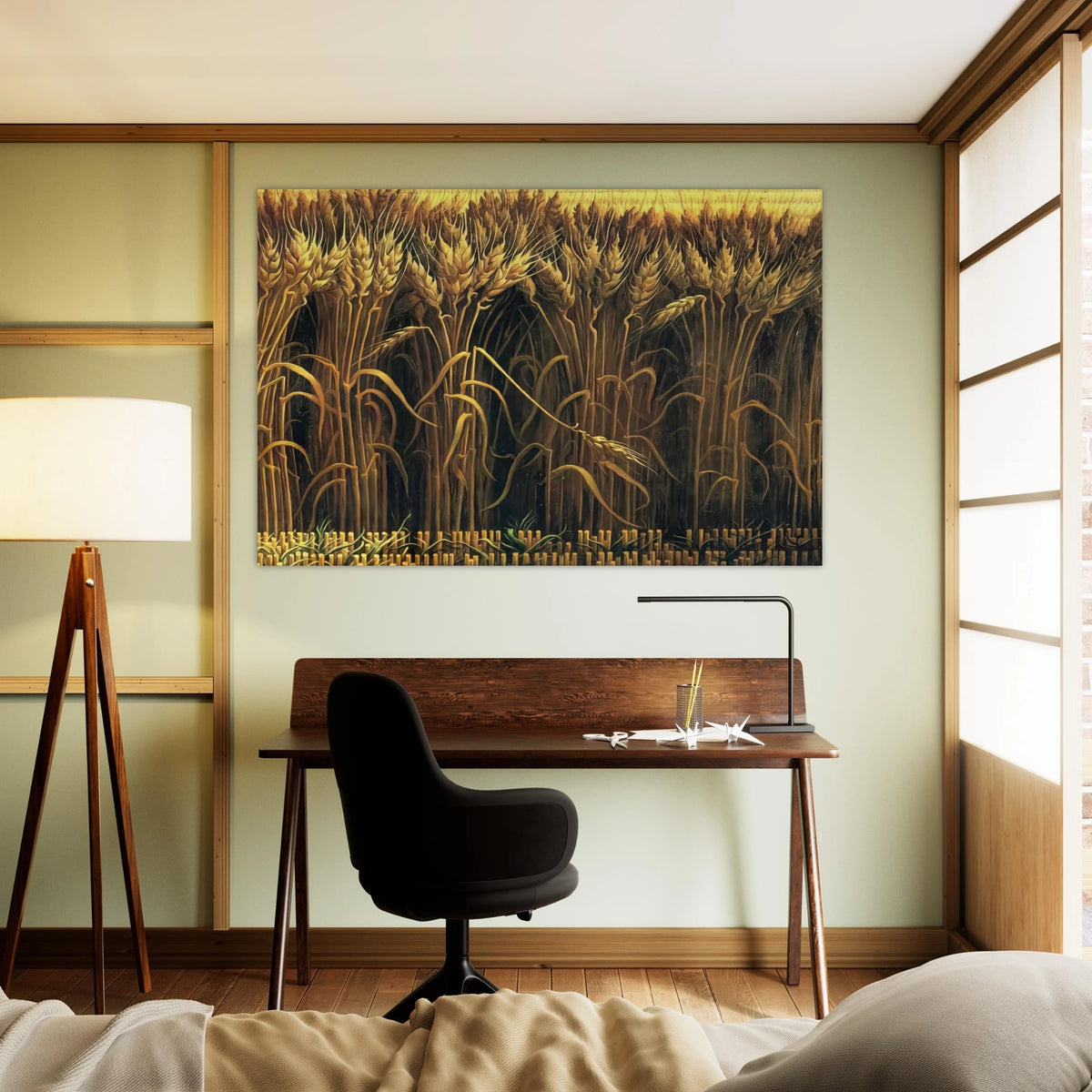 WHEAT Poster | Thomas Hart Benton Poster | Thomas Hart Benton Store