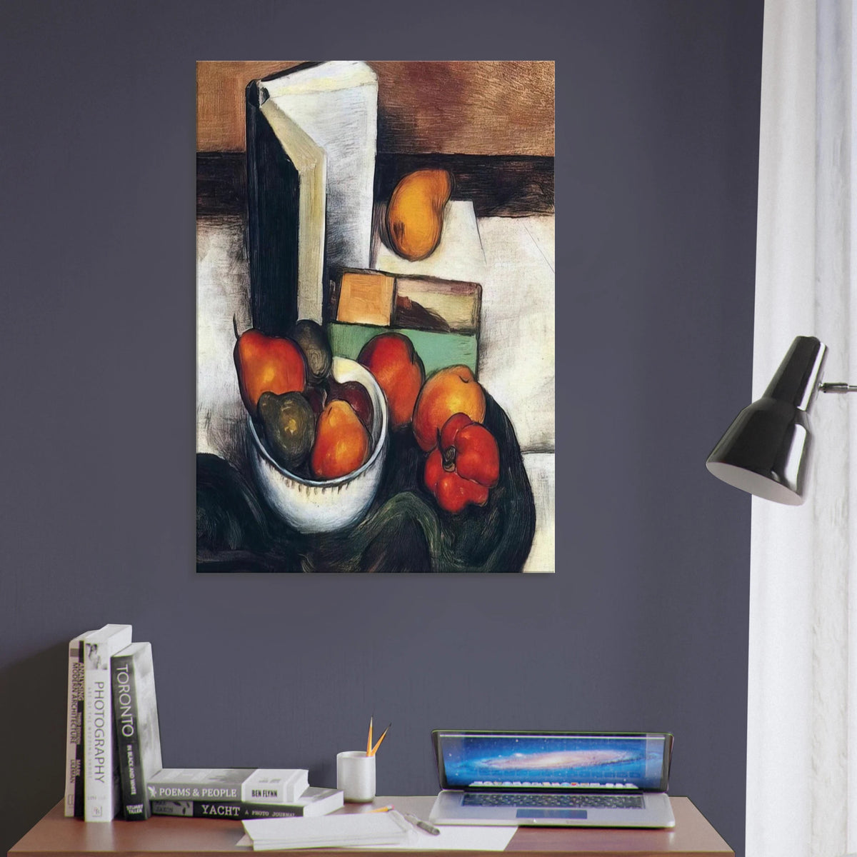 STILL LIFE WITH FRUIT AND VEGETABLES Canvas | Thomas Hart Benton Canvas | Thomas Hart Benton Store