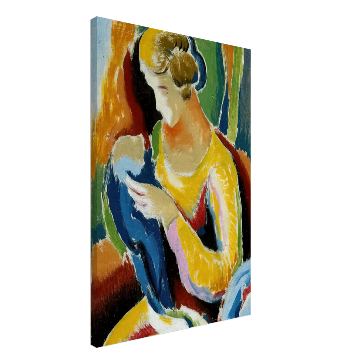 WOMAN 1920 Canvas | Thomas Hart Benton Canvas | Thomas Hart Benton Store