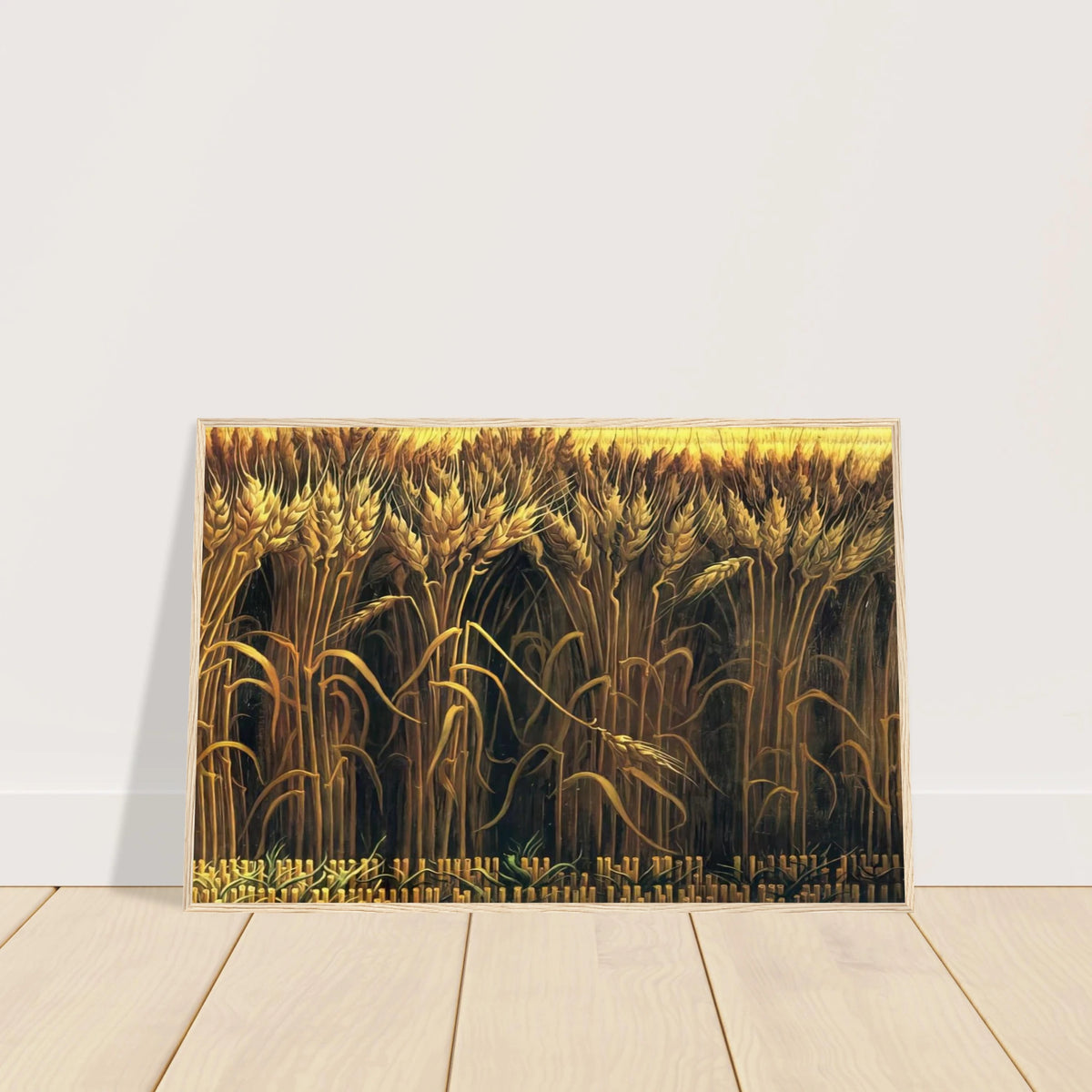 WHEAT Framed Poster | Thomas Hart Benton Framed Prints Wall Art | Thomas Hart Benton Store