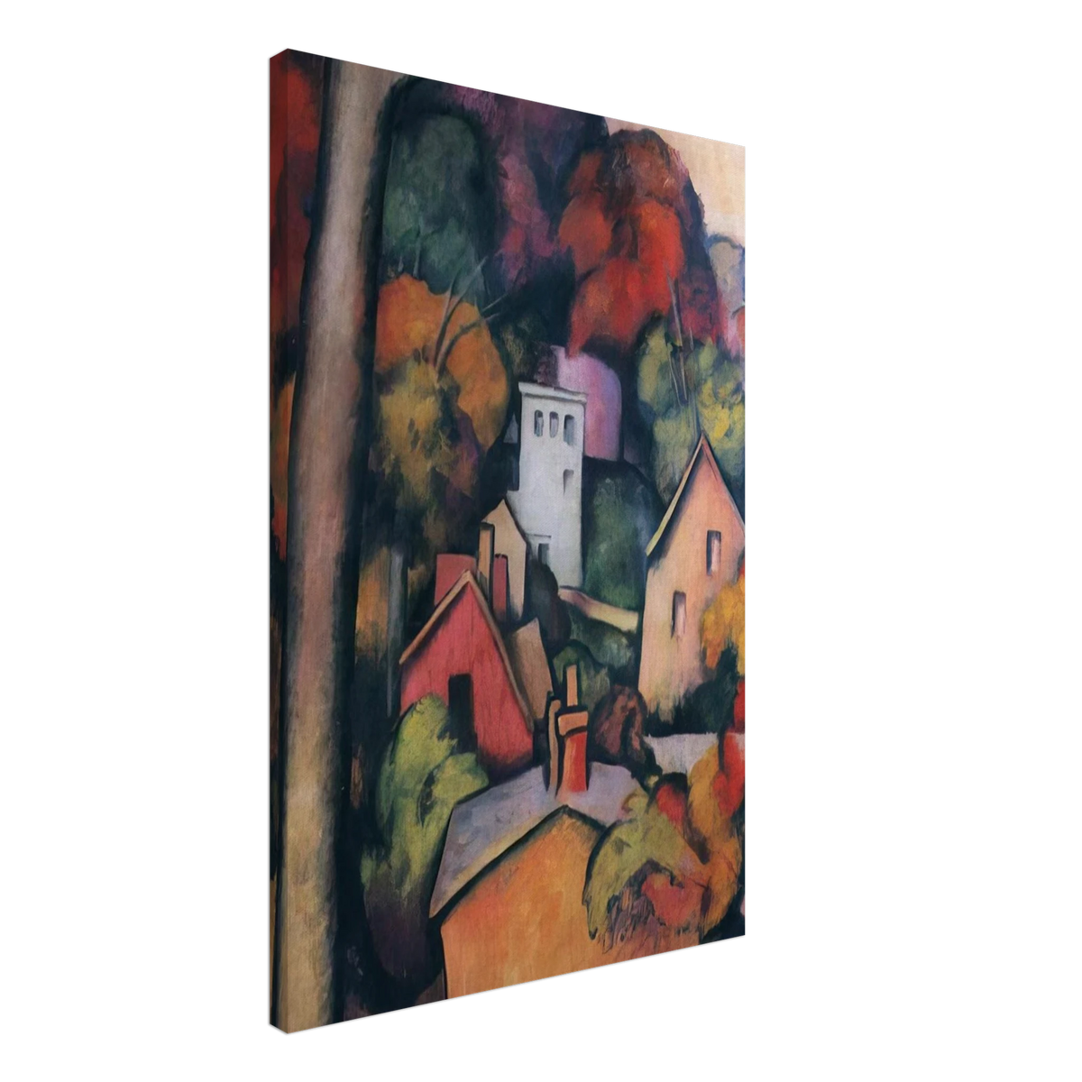 UPPER MANHATTAN Canvas | Thomas Hart Benton Canvas | Thomas Hart Benton Store