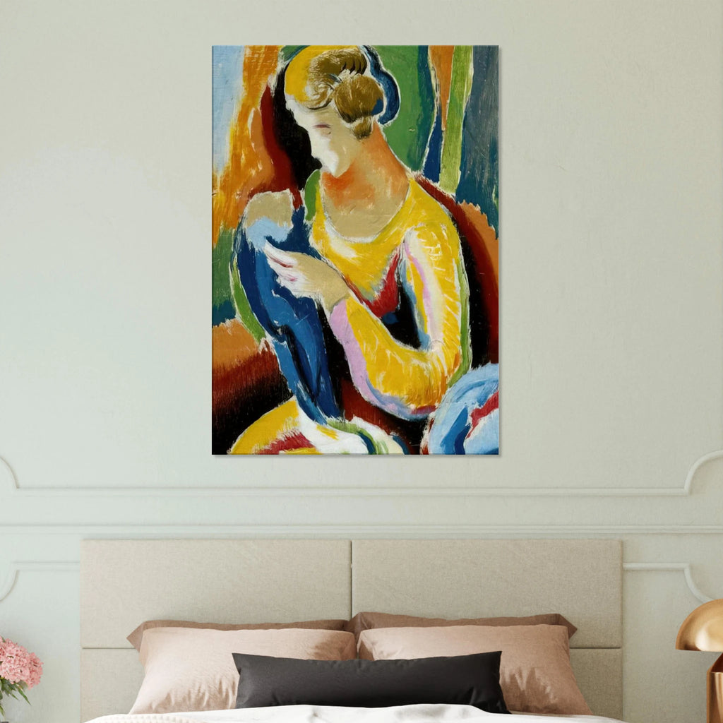 WOMAN 1920 Canvas | Thomas Hart Benton Canvas | Thomas Hart Benton Store