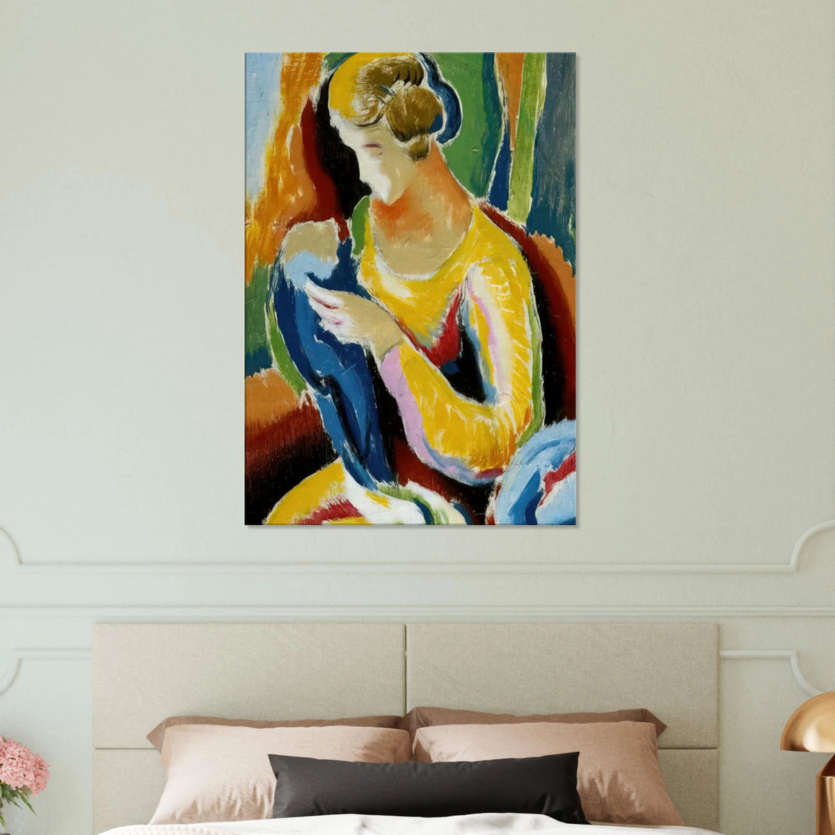WOMAN 1920 Canvas | Thomas Hart Benton Canvas | Thomas Hart Benton Store