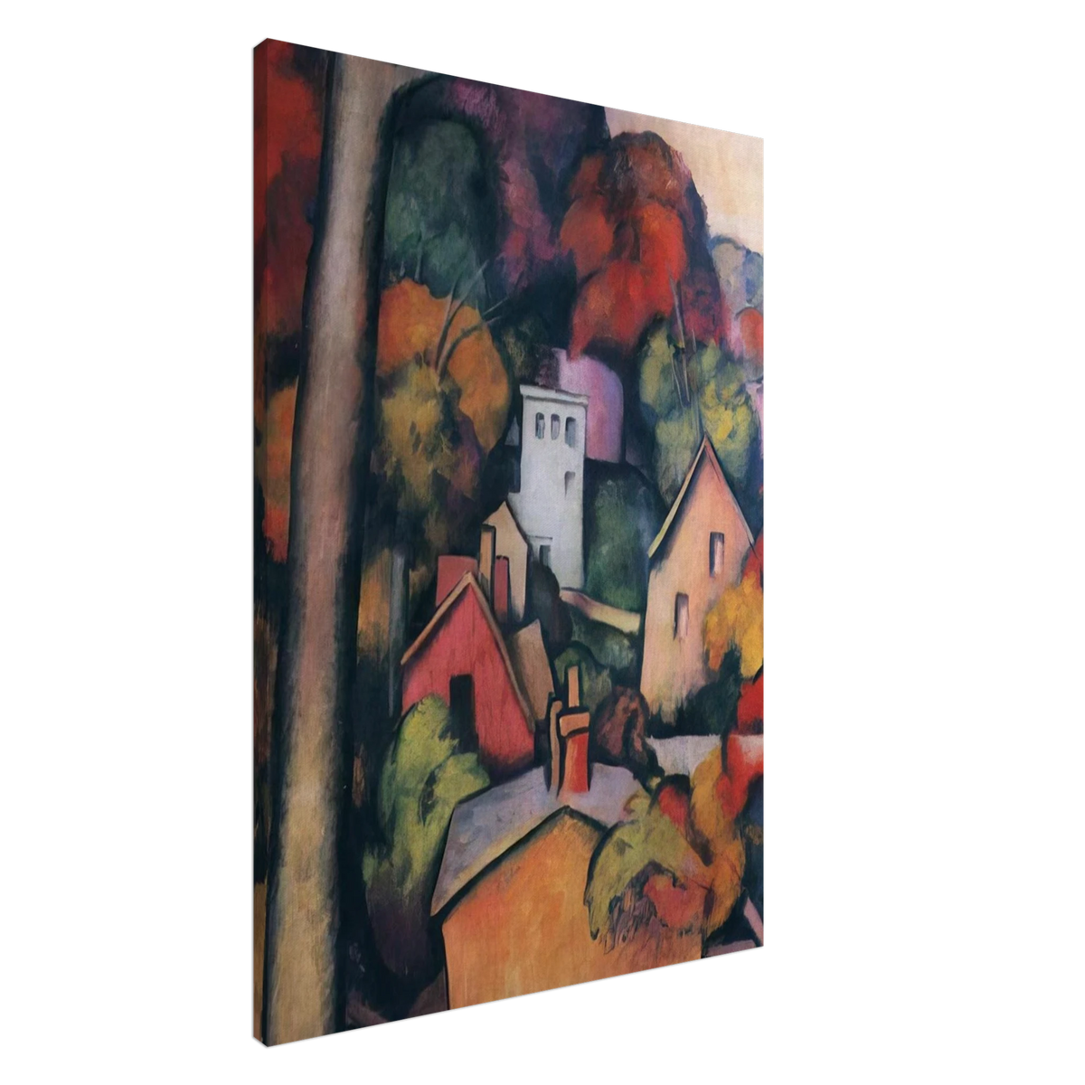 UPPER MANHATTAN Canvas | Thomas Hart Benton Canvas | Thomas Hart Benton Store