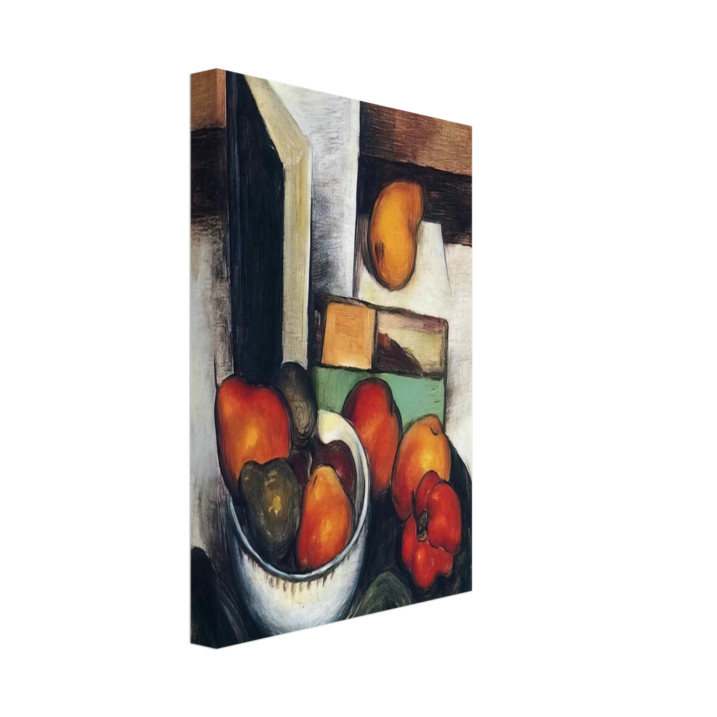 STILL LIFE WITH FRUIT AND VEGETABLES Canvas | Thomas Hart Benton Canvas | Thomas Hart Benton Store