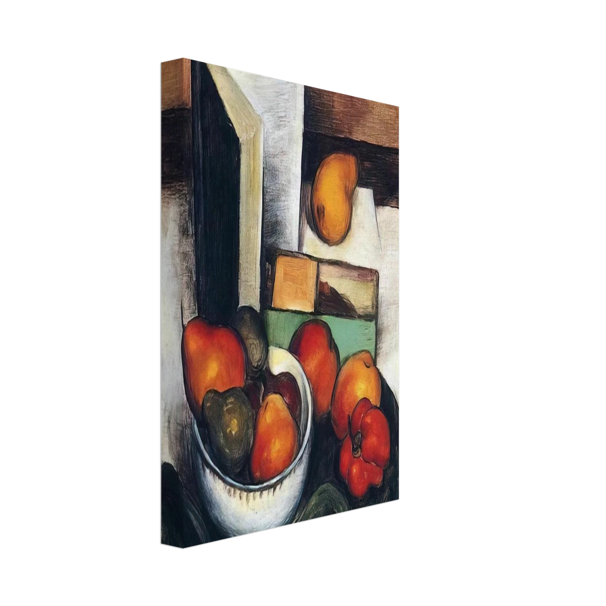 STILL LIFE WITH FRUIT AND VEGETABLES Canvas | Thomas Hart Benton Canvas | Thomas Hart Benton Store