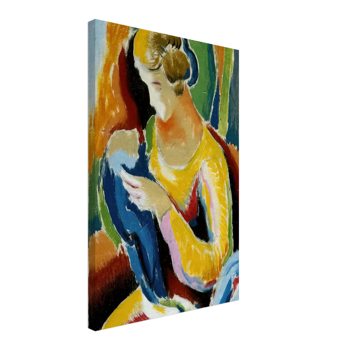 WOMAN 1920 Canvas | Thomas Hart Benton Canvas | Thomas Hart Benton Store