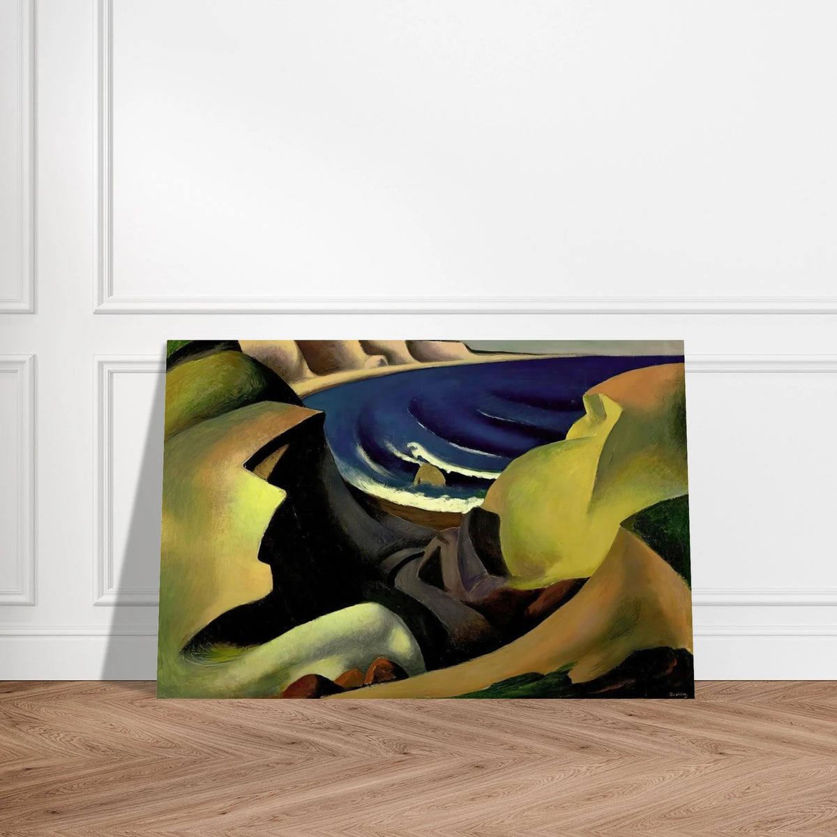 THE CLIFFS 1921 Poster | Thomas Hart Benton Poster | Thomas Hart Benton Store