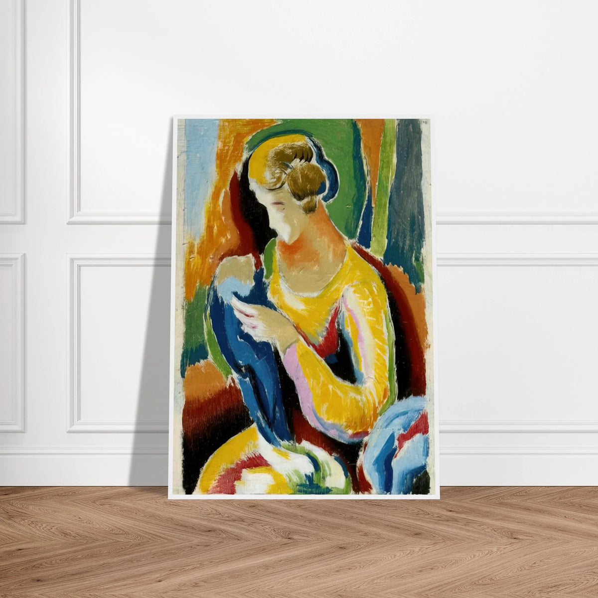 WOMAN 1920 Framed Poster | Thomas Hart Benton Framed Prints Wall Art | Thomas Hart Benton Store