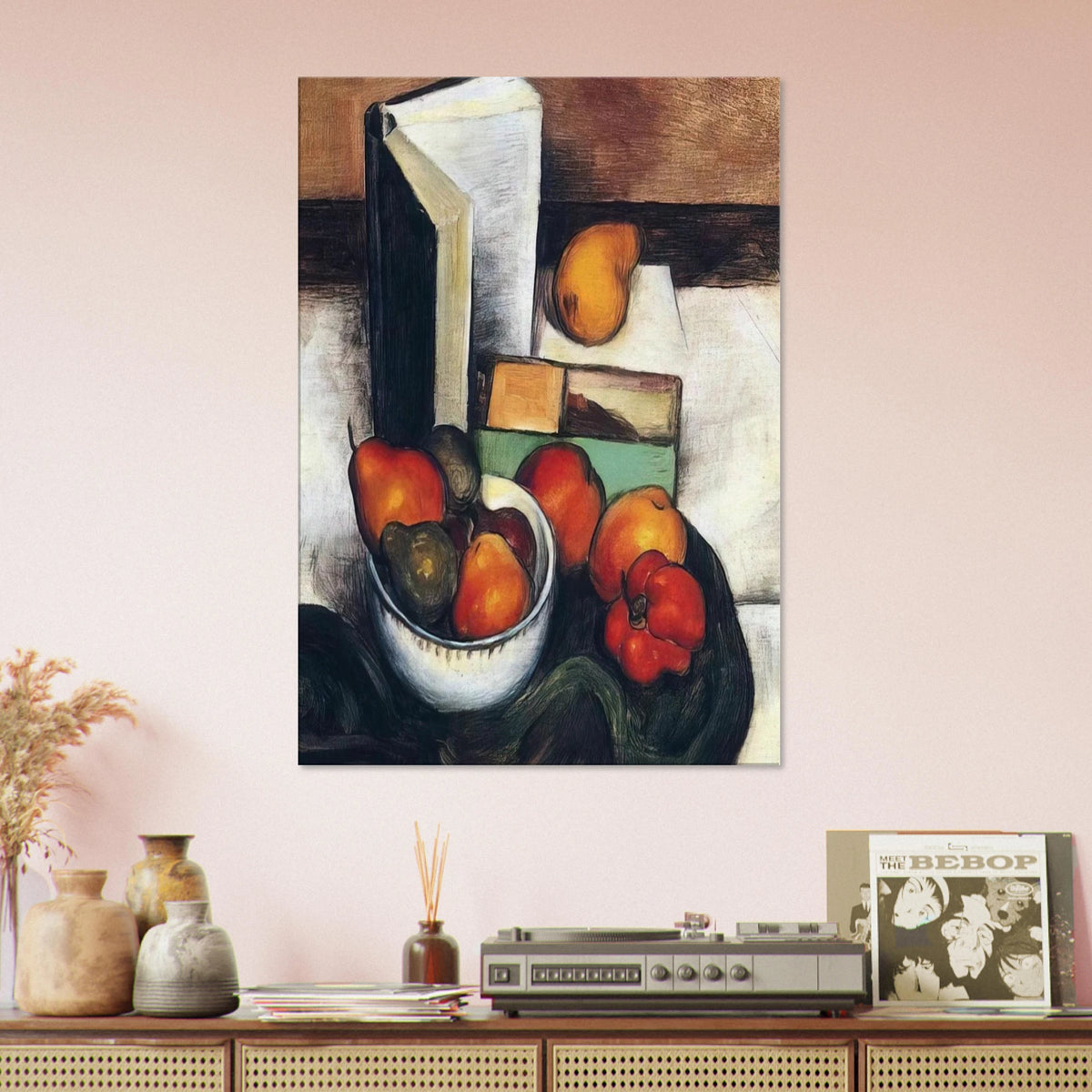 STILL LIFE WITH FRUIT AND VEGETABLES Canvas | Thomas Hart Benton Canvas | Thomas Hart Benton Store