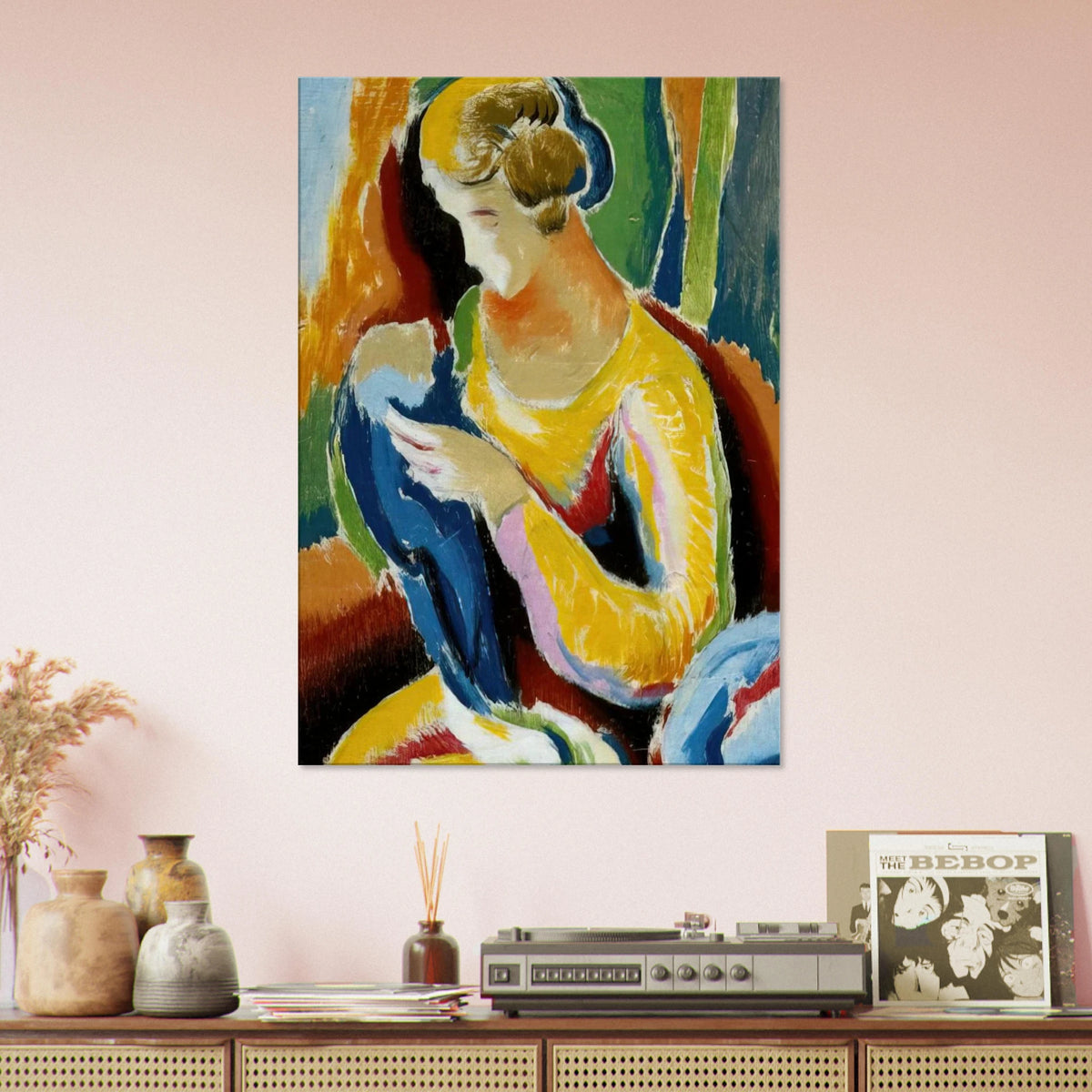 WOMAN 1920 Canvas | Thomas Hart Benton Canvas | Thomas Hart Benton Store