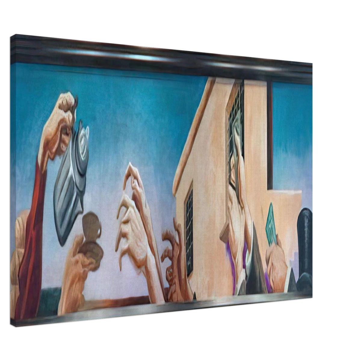 OUTREACHING HANDS 1931 Canvas | Thomas Hart Benton Canvas | Thomas Hart Benton Store
