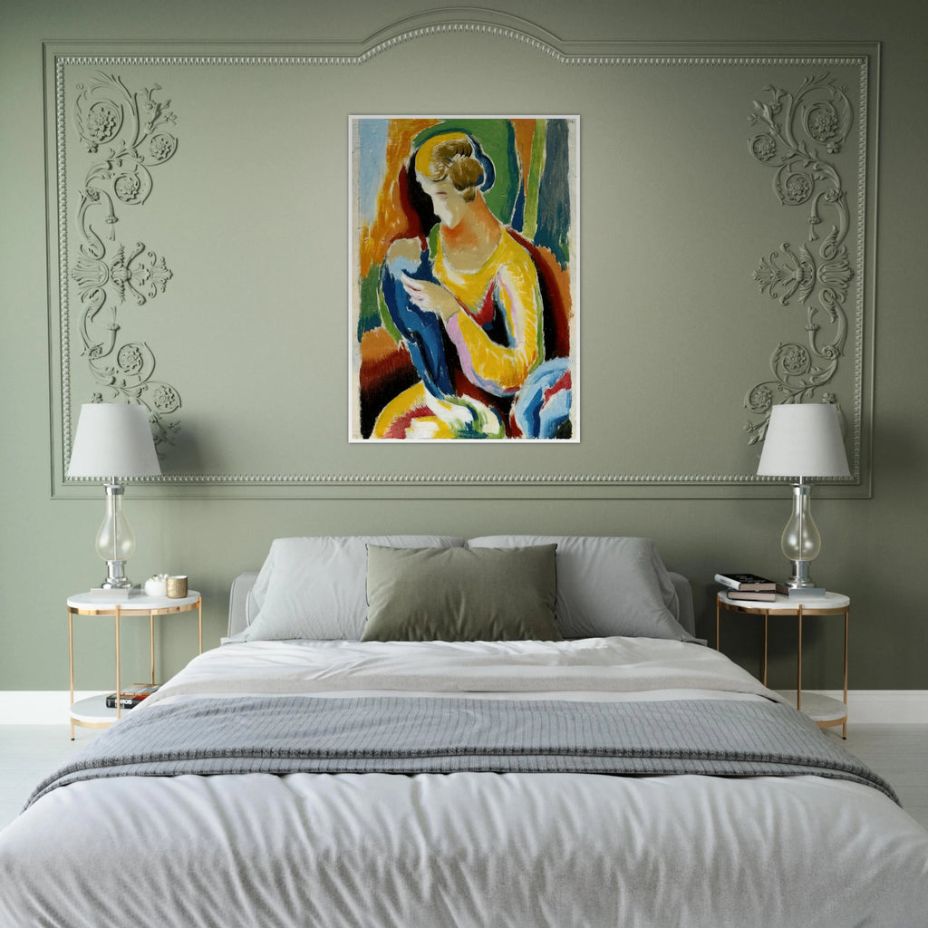 WOMAN 1920 Framed Poster | Thomas Hart Benton Framed Prints Wall Art | Thomas Hart Benton Store