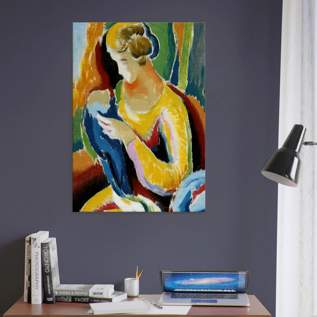 WOMAN 1920 Canvas | Thomas Hart Benton Canvas | Thomas Hart Benton Store