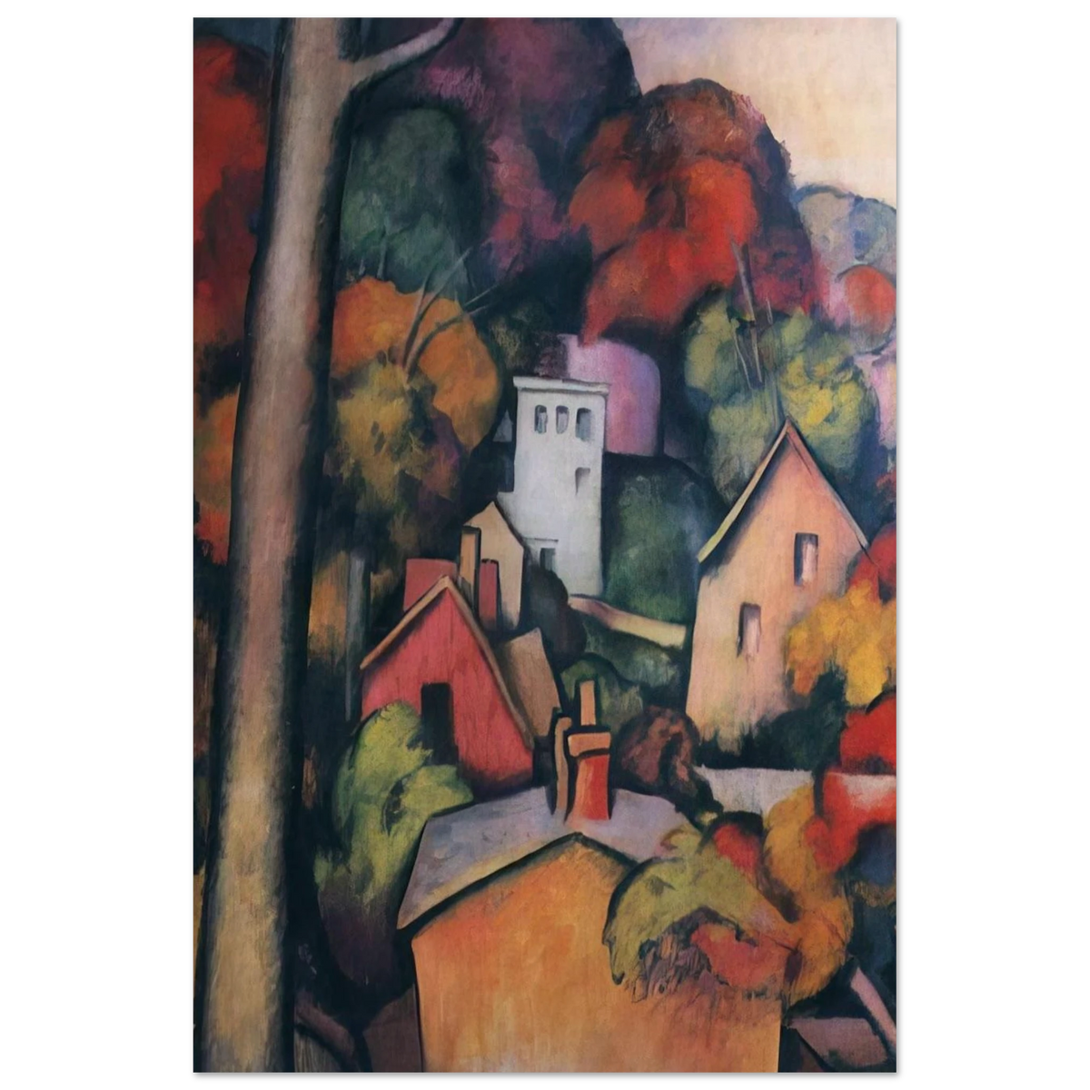 UPPER MANHATTAN Poster | Thomas Hart Benton Poster | Thomas Hart Benton Store