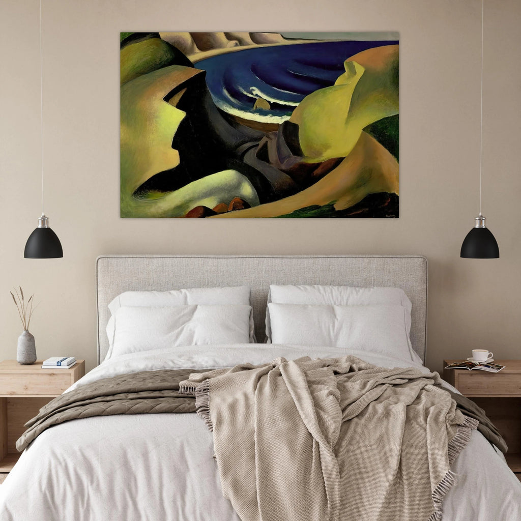 THE CLIFFS 1921 Poster | Thomas Hart Benton Poster | Thomas Hart Benton Store