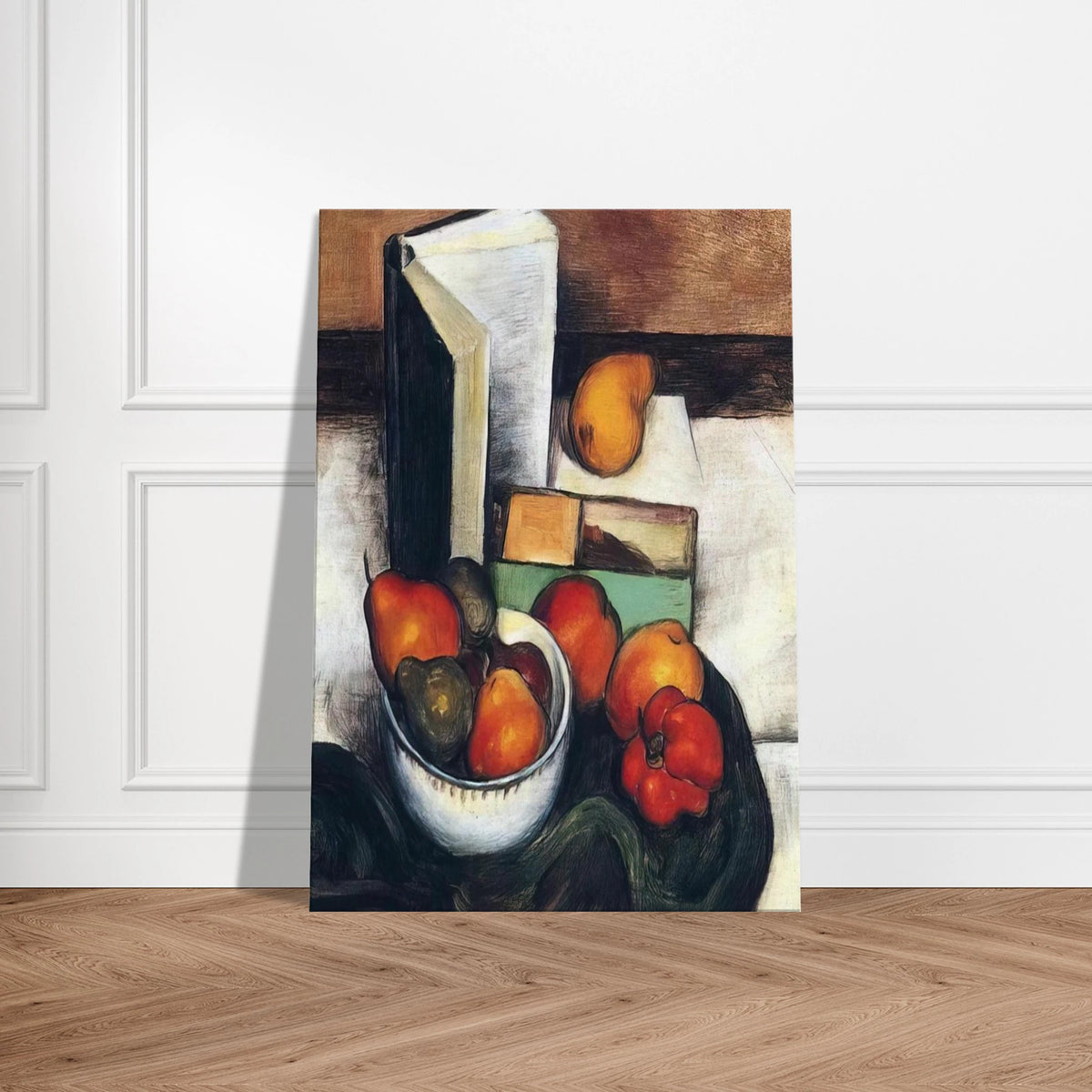 STILL LIFE WITH FRUIT AND VEGETABLES Canvas | Thomas Hart Benton Canvas | Thomas Hart Benton Store