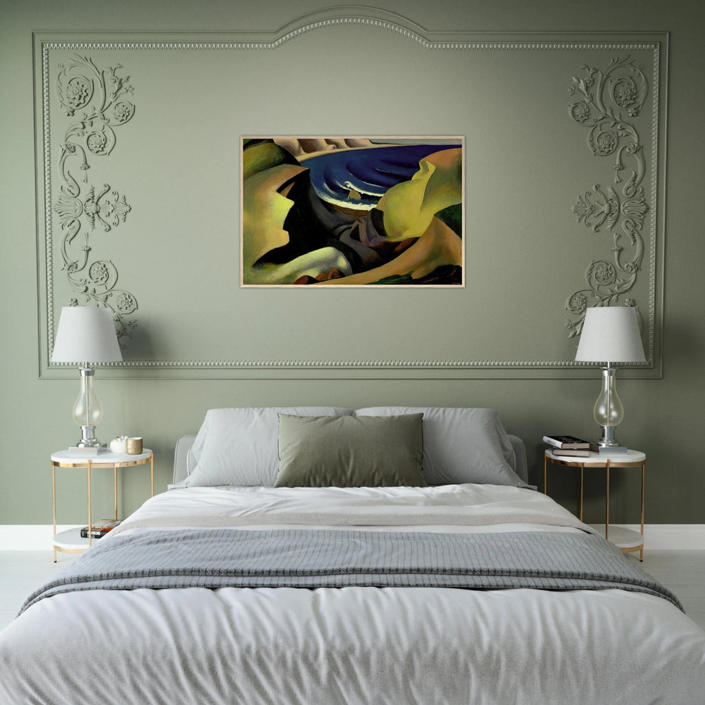 THE CLIFFS 1921 Framed Poster | Thomas Hart Benton Framed Prints Wall Art | Thomas Hart Benton Store