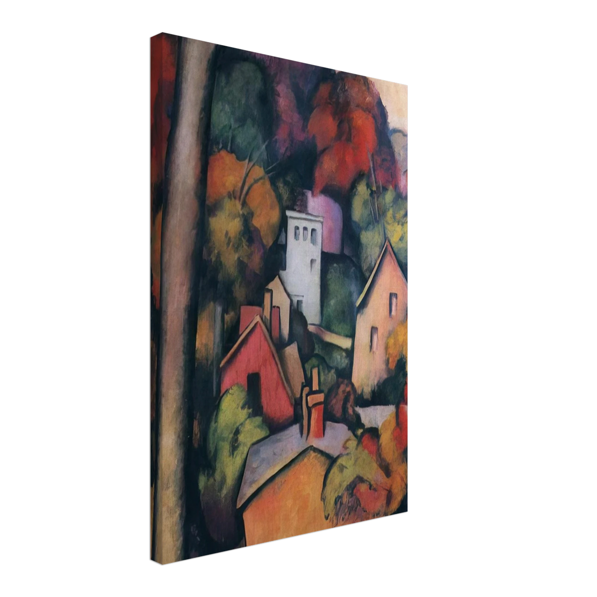 UPPER MANHATTAN Canvas | Thomas Hart Benton Canvas | Thomas Hart Benton Store