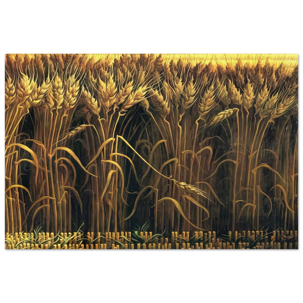 WHEAT Poster | Thomas Hart Benton Poster | Thomas Hart Benton Store