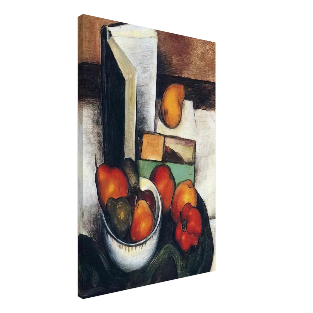 STILL LIFE WITH FRUIT AND VEGETABLES Canvas | Thomas Hart Benton Canvas | Thomas Hart Benton Store