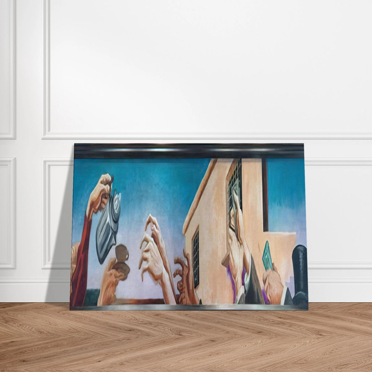 OUTREACHING HANDS 1931 Canvas | Thomas Hart Benton Canvas | Thomas Hart Benton Store