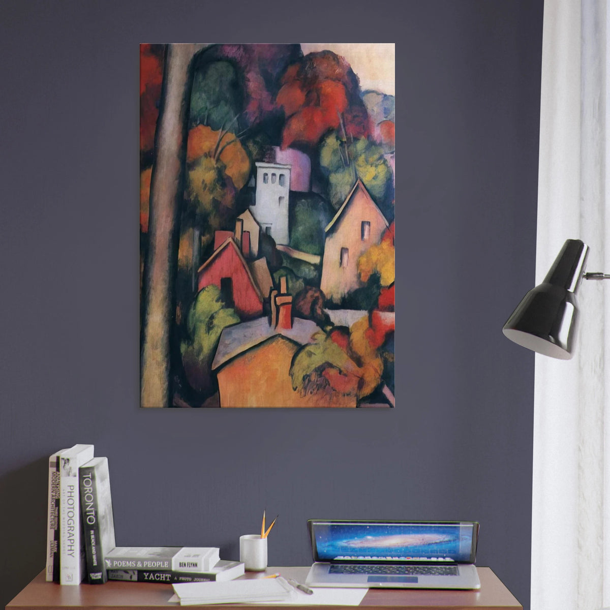 UPPER MANHATTAN Canvas | Thomas Hart Benton Canvas | Thomas Hart Benton Store