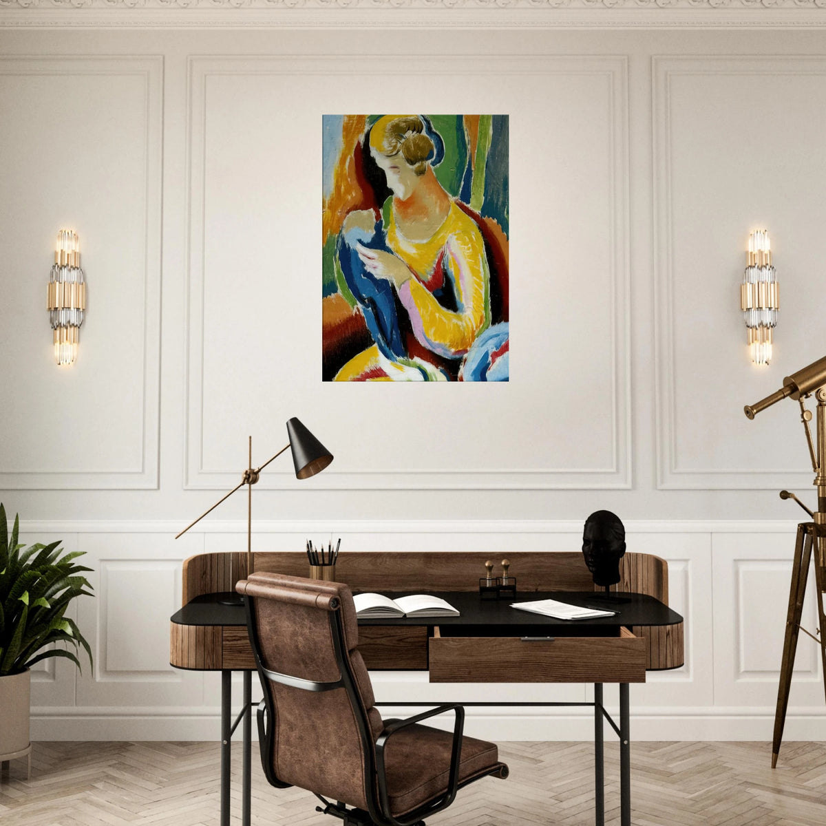 WOMAN 1920 Canvas | Thomas Hart Benton Canvas | Thomas Hart Benton Store