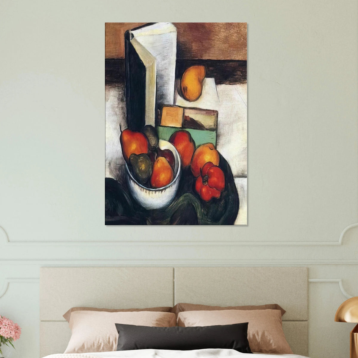 STILL LIFE WITH FRUIT AND VEGETABLES Canvas | Thomas Hart Benton Canvas | Thomas Hart Benton Store