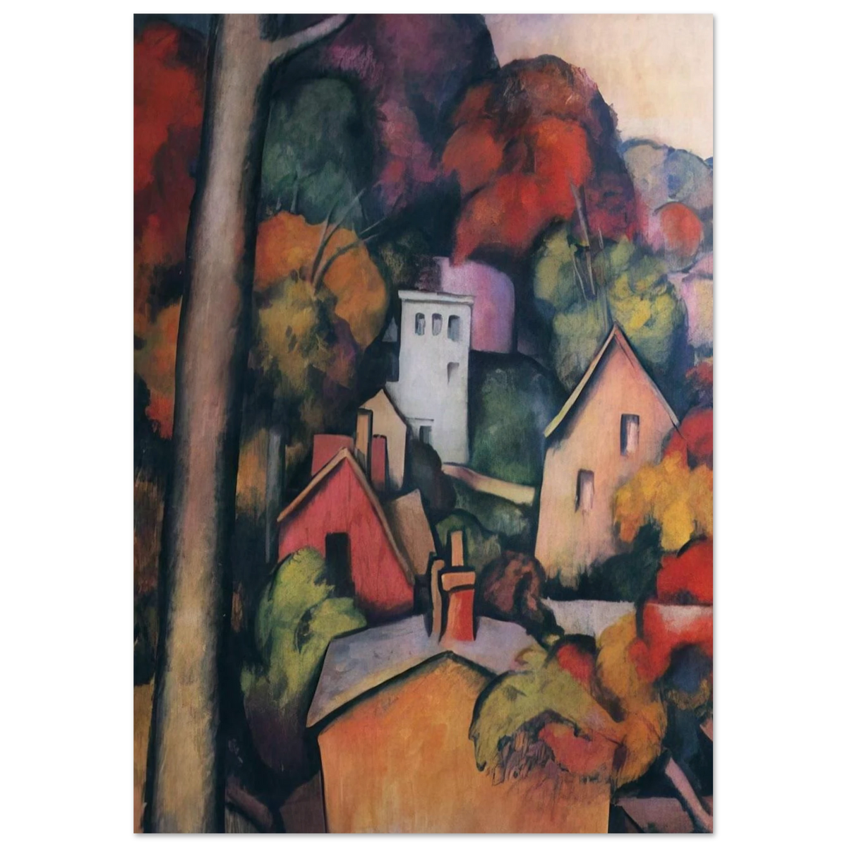 UPPER MANHATTAN Poster | Thomas Hart Benton Poster | Thomas Hart Benton Store