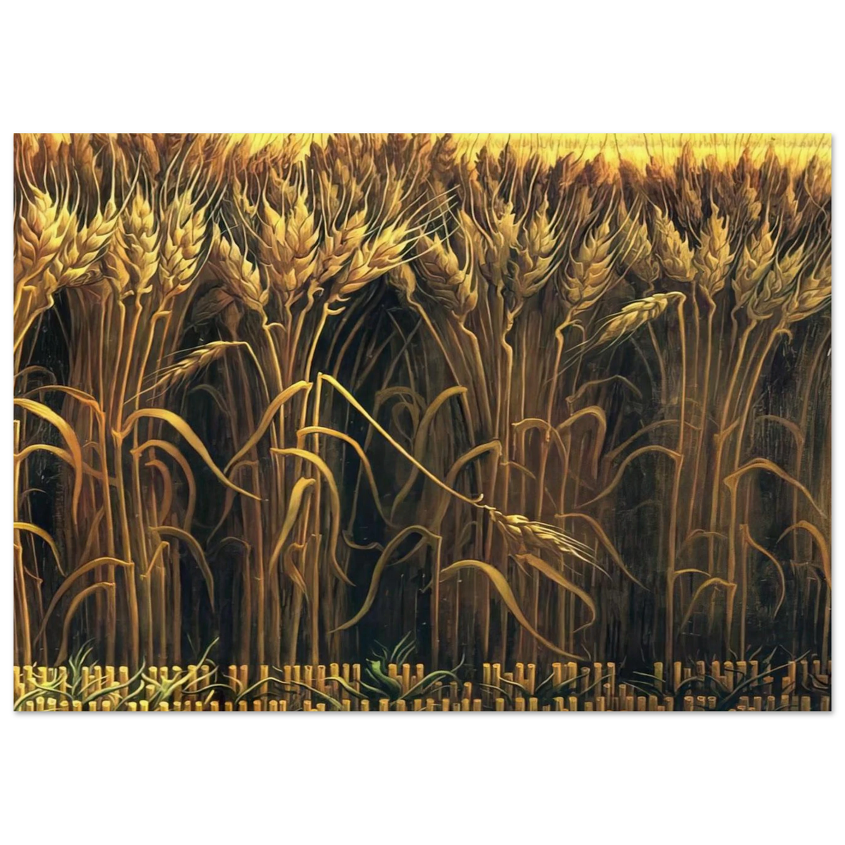 WHEAT Poster | Thomas Hart Benton Poster | Thomas Hart Benton Store