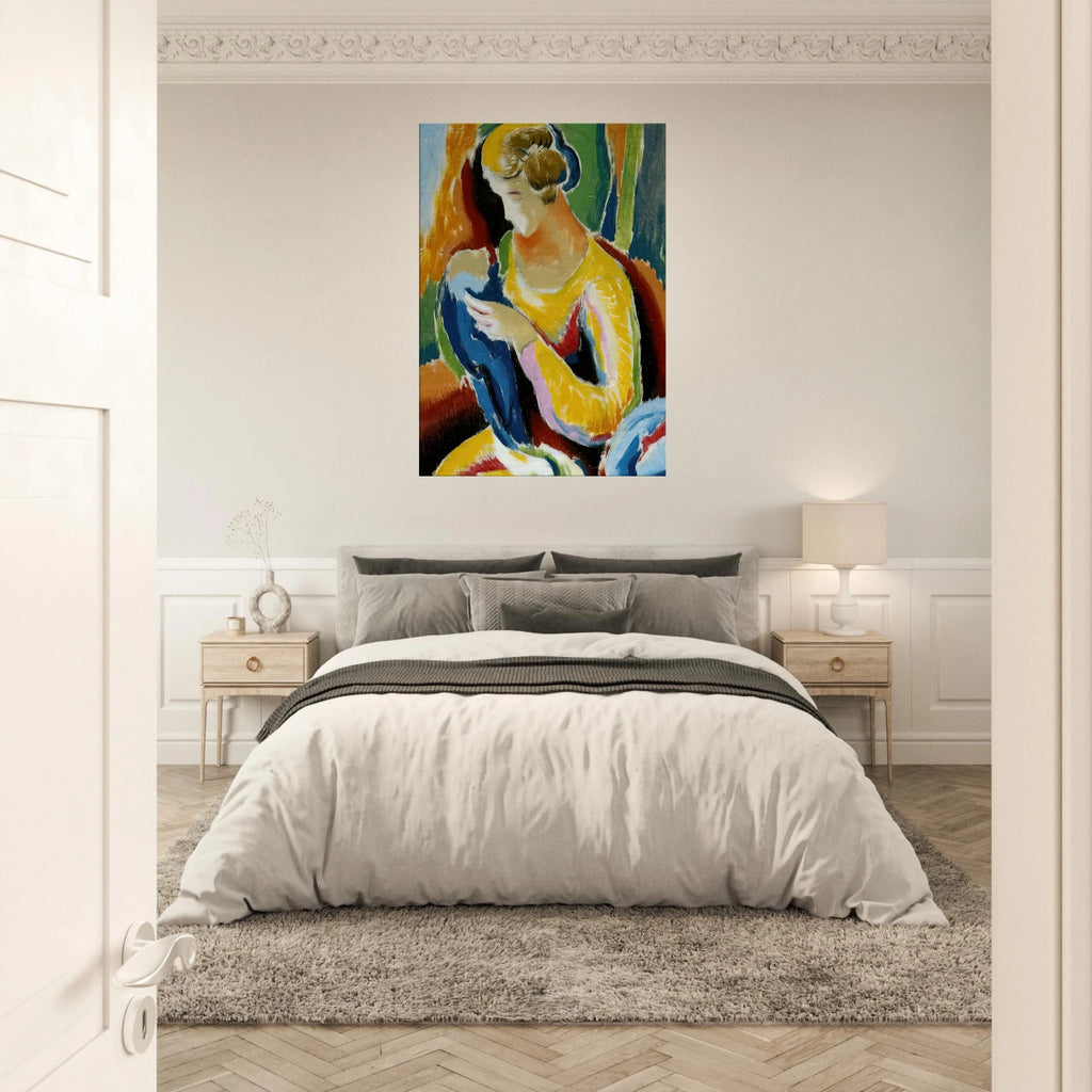 WOMAN 1920 Canvas | Thomas Hart Benton Canvas | Thomas Hart Benton Store