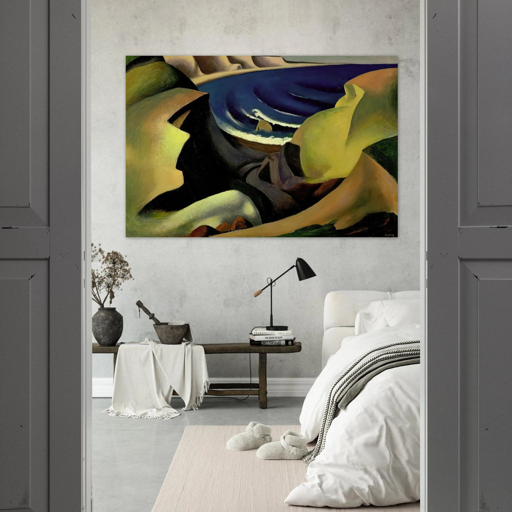 THE CLIFFS 1921 Poster | Thomas Hart Benton Poster | Thomas Hart Benton Store