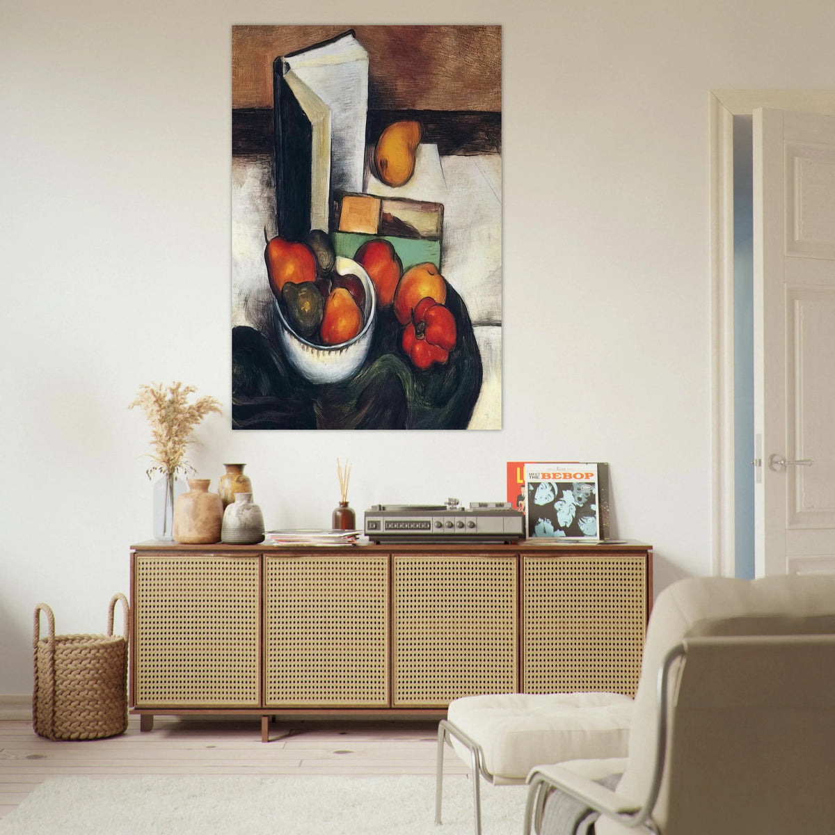 STILL LIFE WITH FRUIT AND VEGETABLES Poster | Thomas Hart Benton Poster | Thomas Hart Benton Store